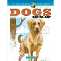 Creative Haven Dogs Dot-To-Dot Coloring Book