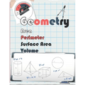 geometry Area, Perimeter, Volume, & Surface Area.: Geometry Workbook, Mastering Essential Math Skills, Entertaining Math, Math Workbook, Practice and