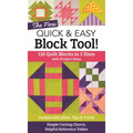 The New Quick & Easy Block Tool!: 110 Quilt Blocks in 5 Sizes with Project Ideas - Packed with Hints, Tips & Tricks - Simple Cutting Charts & Helpful