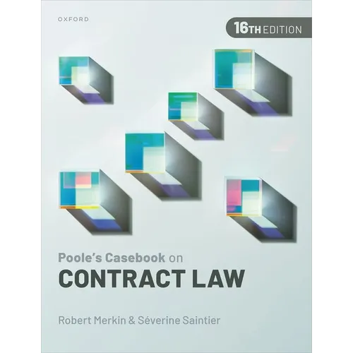 Pooles Casebook on Contract Law 16th Edition