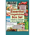 Essential Vegetables Box Set (4 Books in 1 Package): Organic Gardening with Tomatoes, Potatoes, Peppers, Eggplants, Broccoli, Cabbage, and More
