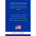Eligible Obligations, Charitable Contributions, Nonmember Deposits, Fixed Assets, Investments, Fidelity Bonds, Incidental Powers (US National Credit U