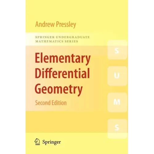 Elementary Differential Geometry