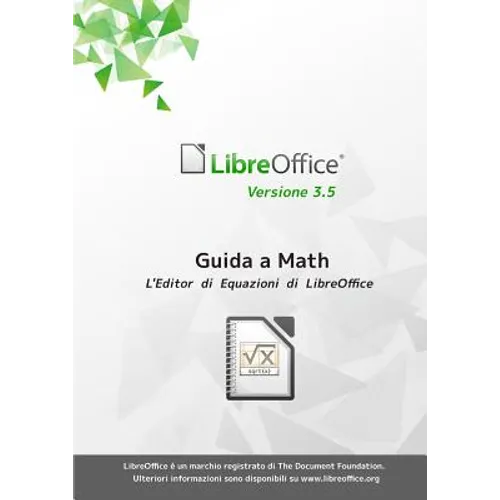 Guida a Libreoffice Math 3.5
