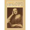 A Dictionary of British and American Women Writers 1660-1800