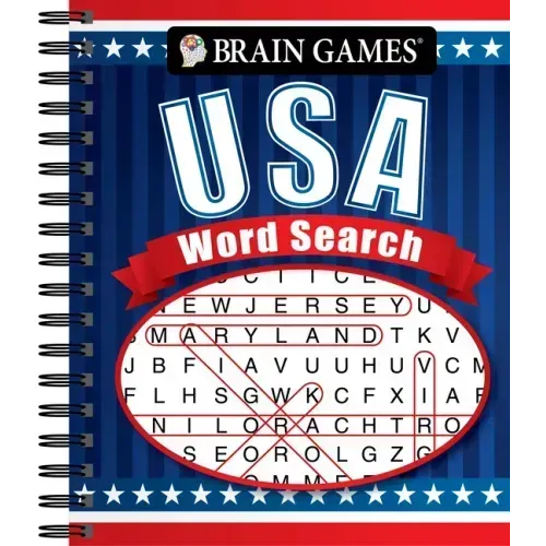 Brain Games - USA Word Search (#4): Volume 4