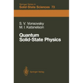 Quantum Solid-State Physics