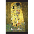 Lovers Diary: 6" x 9" 150 Sheet 300 Page Diary Featuring Gustav Klimt's The Kiss