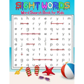 Sight Words Word Search Book for Kids: High Frequency Words Activity Book for Raising Confident Readers (8,5 x 11 inches ): Sight Words Word Search Bo