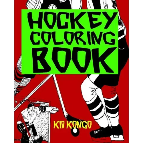 Hockey Coloring Book