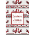 Crafters Journal: Project Planner, Design & Track Cross Stitch Ideas, Craft Lovers Gift, Record Sewing & Pattern Projects Planning, Craf