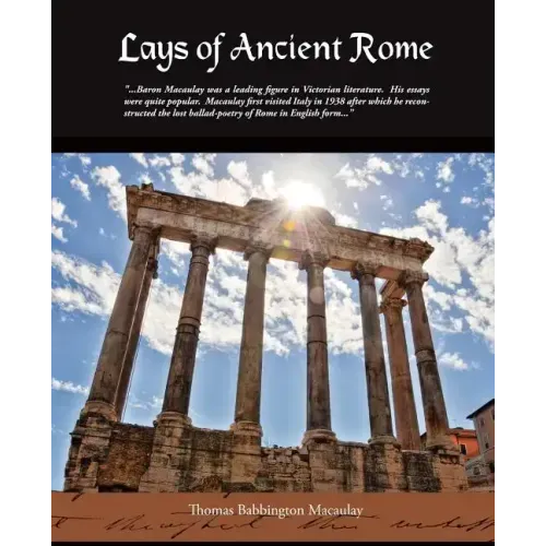 Lays Of Ancient Rome