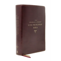Nasb, Charles F. Stanley Life Principles Bible, 2nd Edition, Leathersoft, Burgundy, Comfort Print: Holy Bible, New American Standard Bible