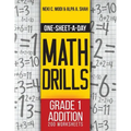 One-Sheet-A-Day Math Drills: Grade 1 Addition - 200 Worksheets (Book 1 of 24)