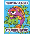 Ocean Creatures Coloring Book: Marine Life Animals Of The Deep Ocean