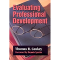 Evaluating Professional Development