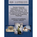 Davison Chemical Corporation, Petitioner, V. Joliet Chemicals, Inc., Des Plaines Oil Company, Et Al. U.S. Supreme Court Transcript of Record with Supp