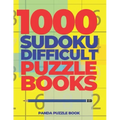 1000 Sudoku Difficult Puzzle Books: Logic Games For Adults - Mind Games Puzzle
