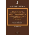 Comentarios Constitucionales Sobre Una Transición a la Democracia Que No Fue