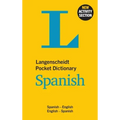 Langenscheidt Pocket Dictionary Spanish: Spanish-English/English-Spanish