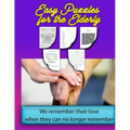 Easy Puzzles For The Elderly: Fun Game And Activity Book For Dementia And Alzheimer's Patients And Those Seeking To Avoid It.