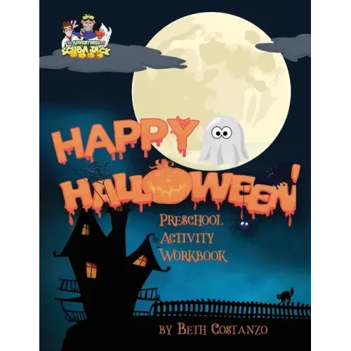 Happy Halloween Preschool Activity Workbook