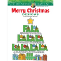 Creative Haven Merry Christmas Designs Coloring Book