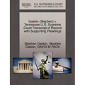 Gaskin (Stephen) V. Tennessee U.S. Supreme Court Transcript of Record with Supporting Pleadings