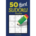50 Hard Sudoku Puzzles: Fun travel size Sudoku puzzles to take with you everywhere, great for road trips