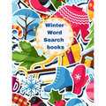 Winter Word Search Books: large Print Crossword Puzzles for Adults and Kids. Great gift for The Holiday.
