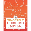 Traceable Geometric Shapes: Over 50 Cut Out Worksheets For Ages 4 - 10 yrs: Educational Activity Worksheets For Children Ages Preschool Up To 10 Y