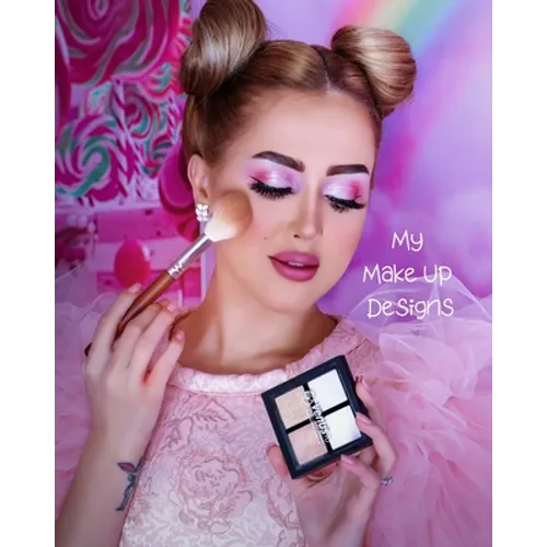 My Make Up Designs: Book of face chart templates for make up artist designers creations. Perfect for teens, students & professionals. Lilac design