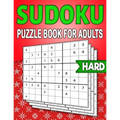 Sudoku Puzzle Book for Adults Hard: Christmas Sudoku Book for Adults - 9X9 Grids - 240 Hard Sudokus with Solutions