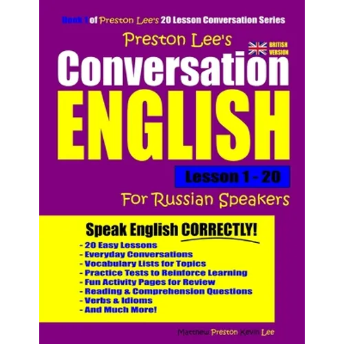 Preston Lee's Conversation English For Russian Speakers Lesson 1 - 20 (British Version)