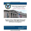 Office of the Inspector General Report: Review of Four FISA Applications and Other Aspects of the FBI's Crossfire Hurricane Investigation