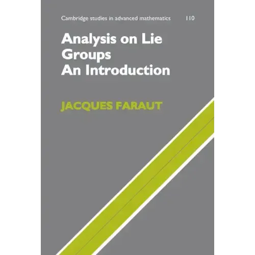 Analysis on Lie Groups: An Introduction