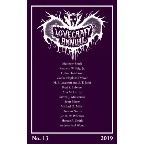 Lovecraft Annual No. 13 (2019)