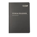 NASB Scripture Study Notebook: Titus & Philemon: NASB