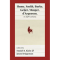 Hume, Smith, Burke, Geijer, Menger, d'Argenson, et EJW cetera