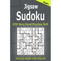 Jigsaw Sudoku Puzzle Book for Adults: 200 Very Hard Puzzles 9x9 (Volume1)
