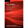 Genre Analysis: English in Academic and Research Settings