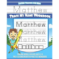 Letter Tracing for Kids Matthew Trace my Name Workbook: Tracing Books for Kids ages 3 - 5 Pre-K & Kindergarten Practice Workbook