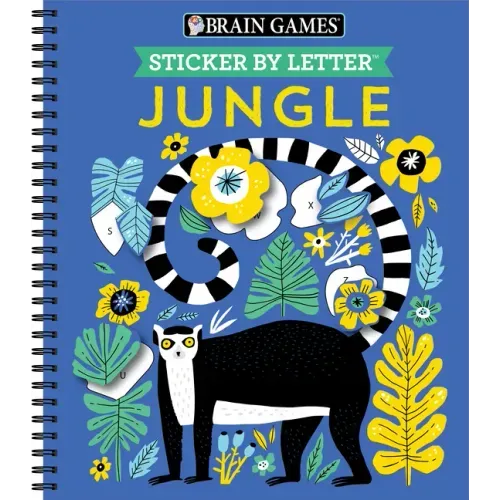 Brain Games - Sticker by Letter: Jungle