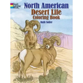North American Desert Life Coloring Book