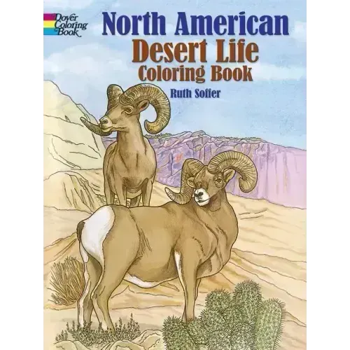 North American Desert Life Coloring Book