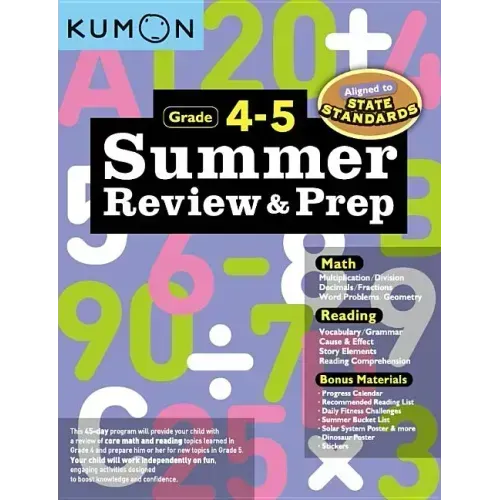 Kumon Summer Review and Prep 4-5