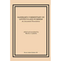 Rashbam's Commentary on Leviticus and Numbers