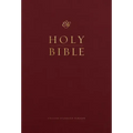 ESV Pew and Worship Bible, Large Print (Burgundy)
