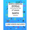 3rd Grade NORTH CAROLINA EOGs, 2019 MATH, Test Prep: 3rd Grade NORTH CAROLINA END OF GRADE 2019 MATH Test Prep/Study Guide