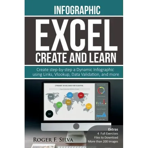 Excel Create and Learn - Infographic: Create Step-By-Step a Dynamic Infographic Dashboard. More Than 200 Images And, 4 Exercises